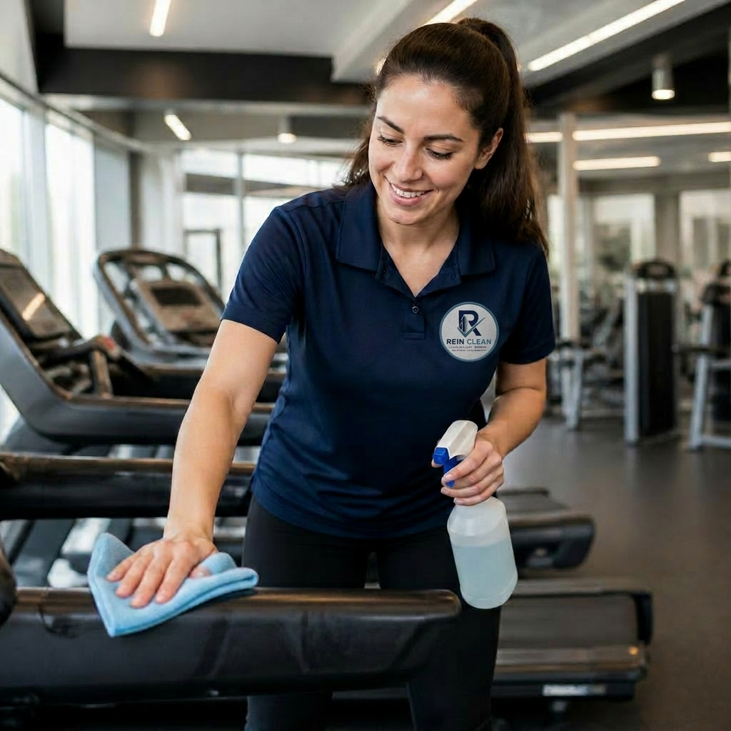 Fitnessstudio-Reinigung
